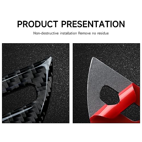Car Central Navigation Screen Air Outlet Vent Decals for 2011 2012 2013 2014 Chrysler 300 / 300C / 300S / Limited/Base Accessories Interior Stickers - color: Center Air Outlet， 2011-2014