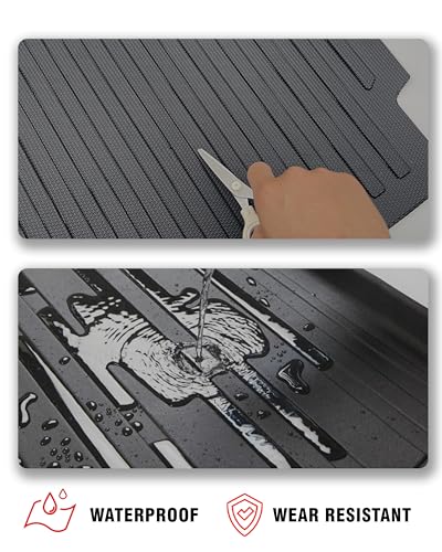 Cargo Liner Compatible with 2020-2025 Ford Escape Trunk Mat Cargo Mat Back Seat Cover Protector(Backrest Mats+Trunk Mat) - size: For 2020-2025 Ford Escape