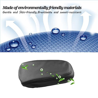SKTU for 2019-2025 2026 Volvo XC40 Center Console Cover for 2023 2024 2025 2026 Volvo XC40 Accessories Armrest Cover 2024 2025 2026 XC40 Seat Box Cover XC40 Center Console Soft Cushion (Black) - color: 2019-2025 2026 XC40 Black