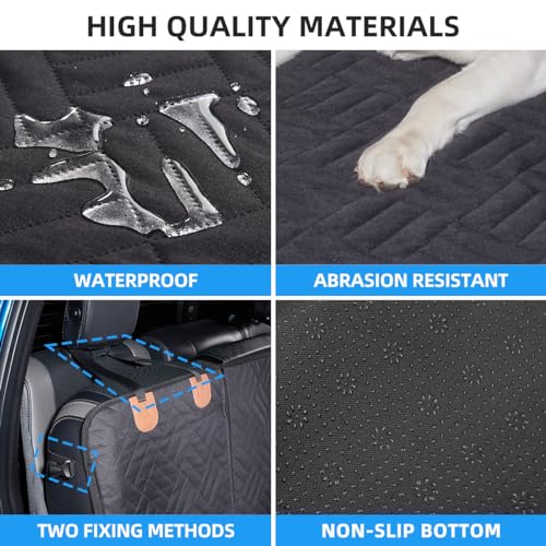 ABE Truck Floor Cover for Dogs,Dog Car Seat Cover for Back Seat,Seat Covers for Trucks,Dog Hammock for Truck,Back Seat Pet Cover for Dogs,Seat Cover for Truck F150/RAM1500/Silverado