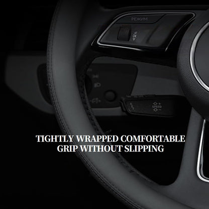 for Bills Car Steering Wheel Cover, 14-15 Inch Leather Grip | Non-Slip & Sweat-Resistant Design, Fit for Most Cars, SUVs, Trucks (SWC-BBR) - size: SWC-BBR