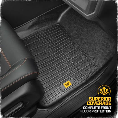 CAT® JustFit™ 3D Custom Fit Floor Mats for Honda CRV 2023, 2024, 2025, 2026 - Heavy Duty Floor Liner Protection Laser Measured, Honda CRV Accessories Car Floor Liners - style: Honda CRV (2023-2026)