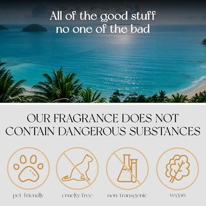 Luxury Perfume Scented Car Air Freshener for Summer - Hanging Essential Oil Diffuser with 90-Day Long-Lasting Fragrance, Non-Toxic & Eco, Premium Gift for Men/Women(Pacific Ocean Breeze, 2 x 8ml) - color: Pacific Ocean Breeze