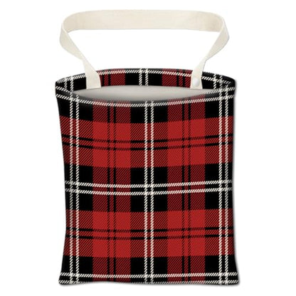 Car Trash Can, Hanging Car Organizer and Storage Bag, Trash Bin for Vehicle, Travelling, Camping Black and Red Checkerboard - color: Black and Red Checkerboard