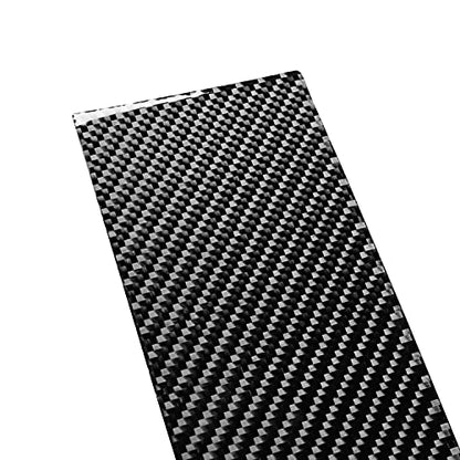 Co-Pilot Instrument Panel Cover Trim Interior Stickers Compatible with Ford Mustang GT Shelby 2005 2006 2007 2008 2009 Carbon Fiber Accessories Decals 4PCS - color: Co-pilot Meter Kit-black