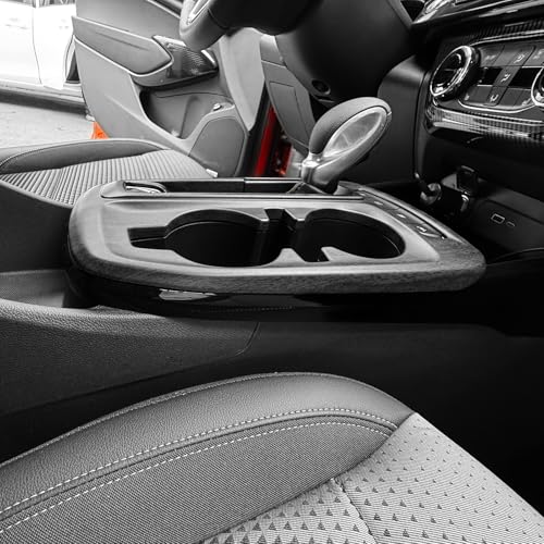 YOUTOOCAR Gear Shift Panel Cover Trim Compatible with Chevy Trax 2024-2026 Accessories (Wood Grain)