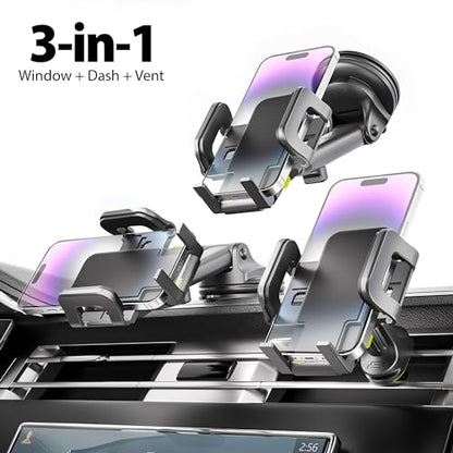 Bracketron TripGrip Series Cell Phone Mount Phone Holder for Car Dashboard Windshield Vent Expandable - style: Window, Dash & Vent Mount