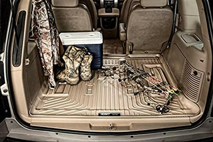 Husky Liners Weatherbeater Cargo Liner | Fits 2018-2024 Ford Expedition Max, 2018-2024 Lincoln Navigator L Reserve/Select (Behind 3rd Seat) | 1-pc Black - 23441