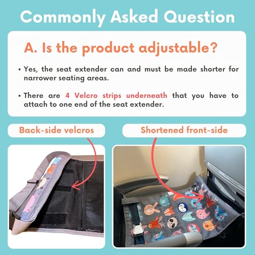 Little Traveler Toddler Airplane Bed & Seat Extender – Cozy & Easy Setup Airplane Bed for Kids, Ages 1-4
