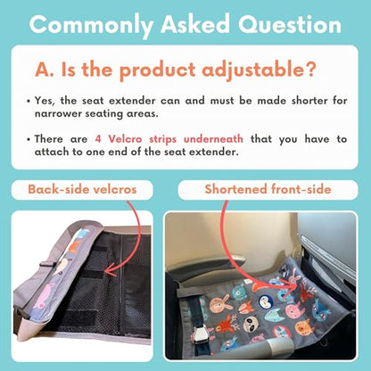Little Traveler Toddler Airplane Bed & Seat Extender – Cozy & Easy Setup Airplane Bed for Kids, Ages 1-4