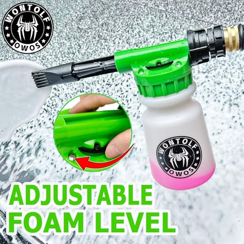 Wontolf CWK188 Car Wash Kit with Foam Gun, Car Wash Soap, Interior Detailer Cleaner, Wheel Cleaner, Car Care Cleaning Detailing Kit for Cars Trucks RVs SUVs Motorcycles (Works w/Garden Hose), 10 Items - size: 1.6 Fl Oz (Pack of 10)