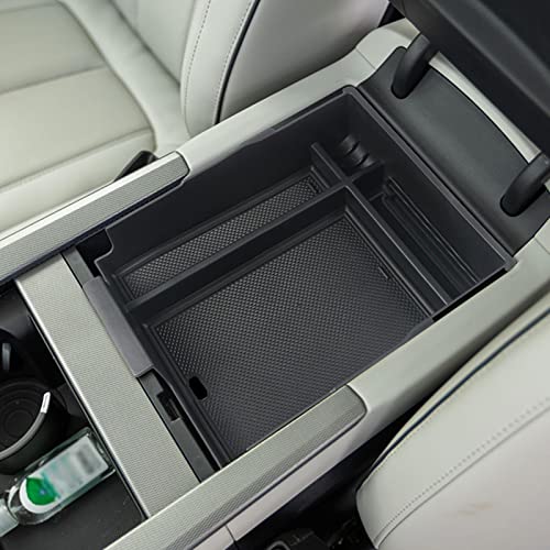 SHAOHAO for 2024 2025 Hyundai Palisade Center Console Organizer Tray for 2023 2024 2025 Hyundai Palisade Accessories SE SEL XRT Limited Calligraphy Armrest Storage Box Insert Tray Palisade 2024 2025 - color: 2023-2025 Palisade Black