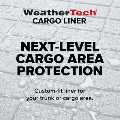 WeatherTech Cargo Trunk Liner for Toyota 4Runner, Behind 2nd Row (40230), Black - color: Black