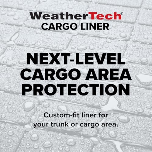 WeatherTech Cargo Trunk Liner for Lexus TX, TX 500h, Grand Highlander - Behind 2nd Row (401723), Black - color: Black
