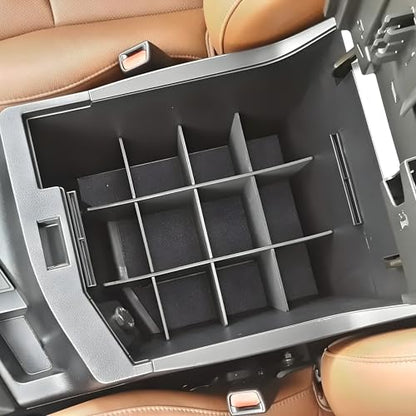 Vehicle OCD - Center Console Organizer for Toyota Tundra (2007-2013) / Sequoia (2008-2022) - Made in USA - SLX111 - size: 2007-2013, style: Center Console Organizer