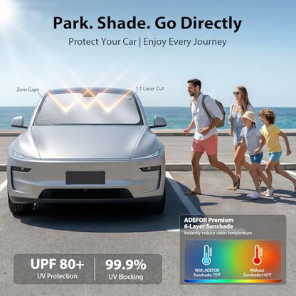 Upgraded Windshield Sun Shade for Ford E-Series E-150 E-250 E-350 [Nano Ice-Crystal Cooling, 99.9% Sun Protection] Foldable Sunshade with Storage Bag, Car Accessories, 2XL(75 x 37 in) - size: 2XL | 75"L x 37"W