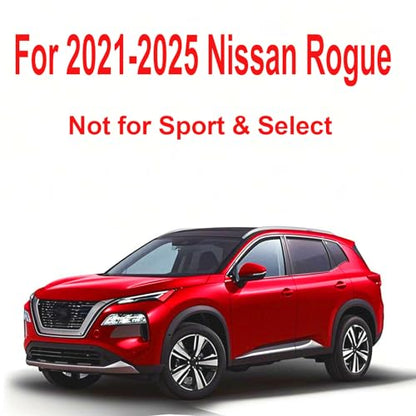 in-Channel Window Rain Guards Fits 2021-2025 Nissan Rogue (Not for Nissan Rogue Sport & Select), Window Visors Rain Guards, Vent Visors Windows Deflectors, 4pcs - size: 2021-2026 Nissan Rogue