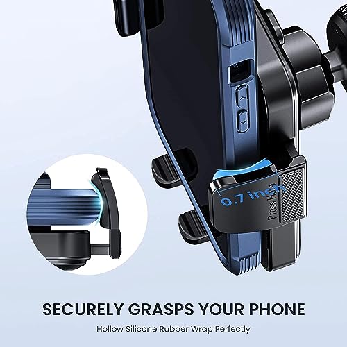 GUWEZ Phone Holder Car Mount for iPhone[Powerful Suction]Phone Mount for Car Dashboard Windshield Air Vent Universal Accessories[Thick Cases Friendly]Automobile Cell Phone Holder Fit iPhone Smartphone - style: Ven-C