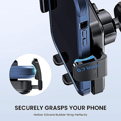 GUWEZ Phone Holder Car Mount for iPhone[Powerful Suction]Phone Mount for Car Dashboard Windshield Air Vent Universal Accessories[Thick Cases Friendly]Automobile Cell Phone Holder Fit iPhone Smartphone - style: Ven-C