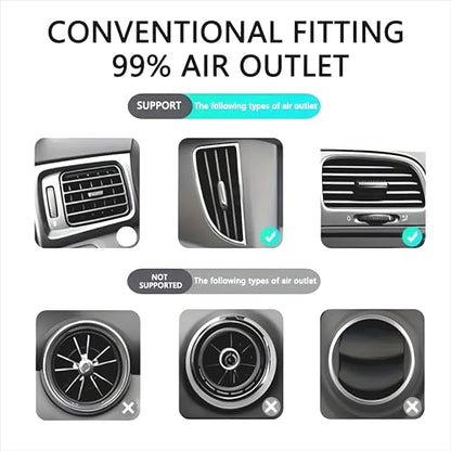 Magnetic Car Wireless Charger 15W Fast Charging, Powerful Magnetic Attraction, Black & White, Ideal for Drivers - color: Black, size: Square