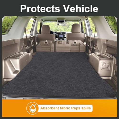 Cargo Liner Mat (39" x 47"), Dog Seat Cover, Trunk Liner, Absorbent, Waterproof, Protects Vehicle Interior, for SUVs, Trucks, Vans, and Cars - size: 39" x 47"