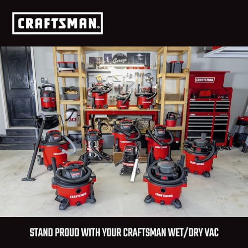 CRAFTSMAN CMXZVBE38654 1-1/4 in. Wet Nozzle/Floor Brush Wet Dry Vac Attachment, Industrial-Grade Shop Vacuum Accessory for Cleaning Liquid Messes and Hard Surfaces, Fits 1-1/4 in. Hose Diameter - size: Floor Nozzle
