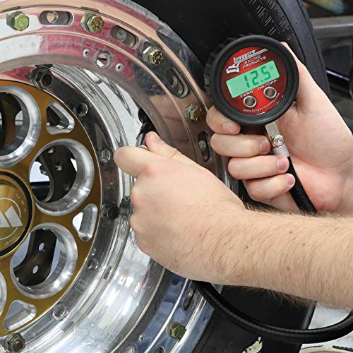 Longacre 52-53028 Pro Digital Tire Pressure Gauge 0-125 psi - size: 125 Psi