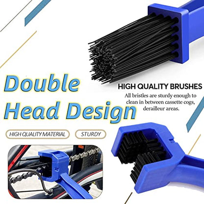 Bike Cleaning Brush Tool Kit - color: 4PCS Bike Cleaning Brush Tool Kit