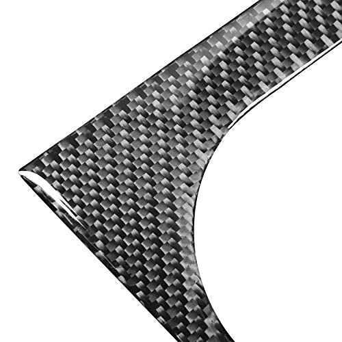 NVCNX Real Carbon Fiber Compatible with Audi B9 A4 S4 A5 S5 2017-2019 / RS5 2018 2019 Car Center Console Gear Shift Panel Cover Sticker Decal Interior Trim Accessories 1PC - color: Center Console Gear Shift Panel for 2017-2019