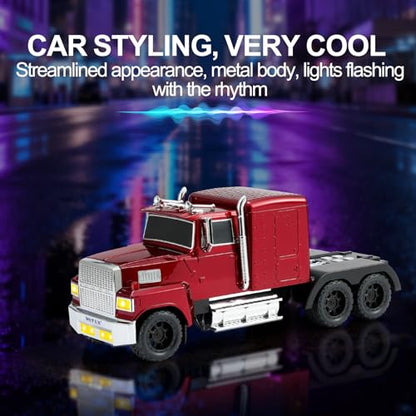 WSTER Car Model Bluetooth Replica Speakers Collection – Portable Wireless Speakers with HD Sound, LED Party Lights, FM Radio, TWS Stereo, Built-in Mic, Awesome Gifts for Friends (WS-570)