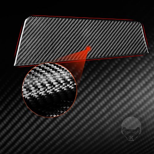 NVCNX Real Premium Carbon Fiber Car Co-Pilot Dashboard Cover Compatible with Toyota RAV4 2013 2014 2015 2016 2017 2018 XLE LE Limited SE Adventure Platinum Hybrid Interior Dash Trim Accessories Black - color: Co-pilot Dashboard Trim