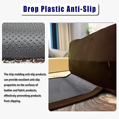 Headrest Pillow with Pearl Cotton Filling - Non-Slip Headrest Cushion for Recliners, Sofas and Loveseats (Chocolate) - color: Chocolate
