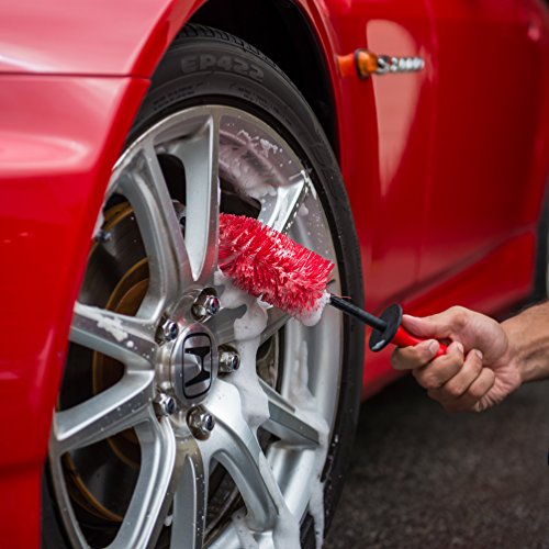 Chemical Guys ACC607 1 Pack Little Red Rocket Detailing Brush - size: , 1 Pack, style: Little Red Rocket