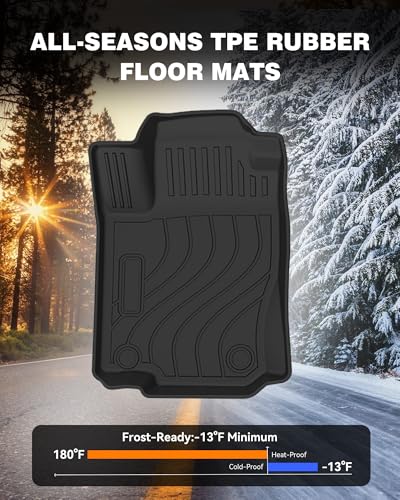 AOMSAZTO Floor Mats and Cargo Liner Compatible with Mercedes benz GLE 2016-2019 350 400 43 AMG 450 AMG 500 500e 550 550e 63 AMG S (Not for Coupe/cabriolet), Custom Fit All Weather 1st & 2nd Row, Black - style: 3) for Mercedes Benz GLE | 2016-2019 | Floor+