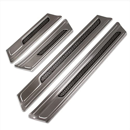 Beautost Fit for Honda CRV CR-V 2023 2024 2025 2026 Outside Door Sill Scuff Plate Guard Cover Trims (Silver) - color: Silver