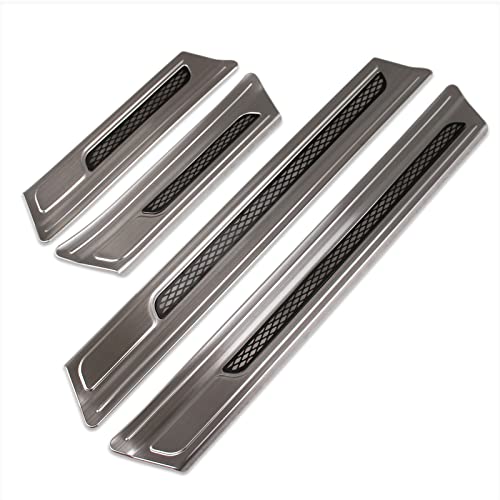 Beautost Fit for Honda CRV CR-V 2023 2024 2025 2026 Outside Door Sill Scuff Plate Guard Cover Trims (Silver) - color: Silver