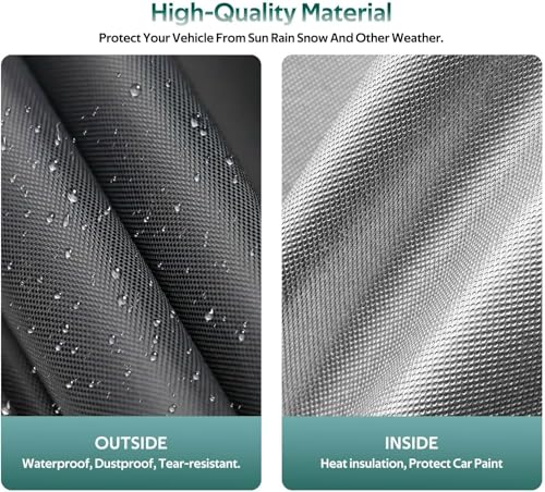 SUV Car Cover Custom Fit for Mercedes-GLC 300 350E/GLB 180 200 250(2016-2025), Waterproof All Weather for Automobiles, Outdoor Full Cover with Windproof Clip Straps. - size: 6 Custom Fit Mercedes-Benz GLC