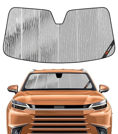 Pigenius Windshield Sunshade for Lexus TX350 TX500h TX550h+ 2024-2026 Front Window Sun Shade - AstraGuard - color: Silver, size: 2024-2026 TX
