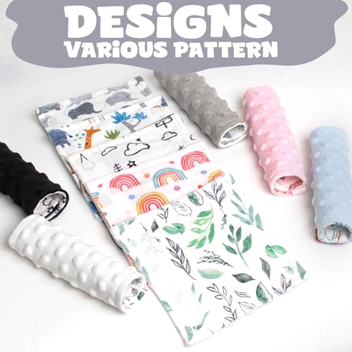 Car Seat Strap Covers for Babies Soft Car Seat Belt Covers, Mink Car Seat Straps Shoulder Pads for Boys and Girls, Grey - color: Grey