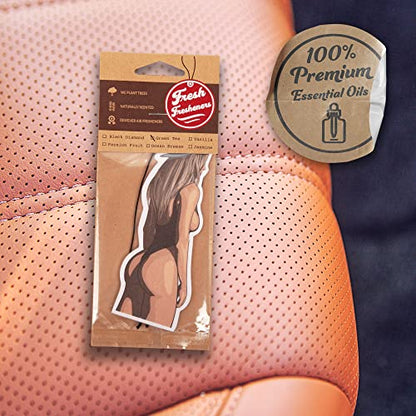 Funny Naughty Unique Car Air Fresheners Scented With Premium Oils By Fresh Fresheners (Sexy Women) - color: Sexy Women