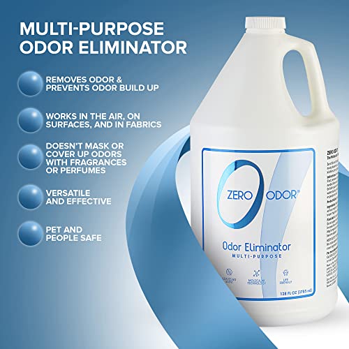 Zero Odor 128 oz. Multi-Purpose Odor Eliminator Refill GL1128004 - size: 128 Fl Oz (Pack of 1)