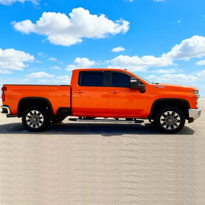 in-Channel Window Visors Vent Deflectors for Chevy Silverado & GMC Sierra 2500HD/3500HD 2020-2026 Crew Cab, Window Rain Guards Sun Shades - size: For Silverado & Sierra 2500HD/3500HD