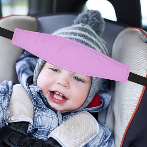 HESTYA 2 Pcs Carseat Head Support Toddler, Stroller Seat Headrest for Sleeping Traveling, Neck Relief Headband Strap for Kids Children Toddler Infant(Sweet) - color: Sweet