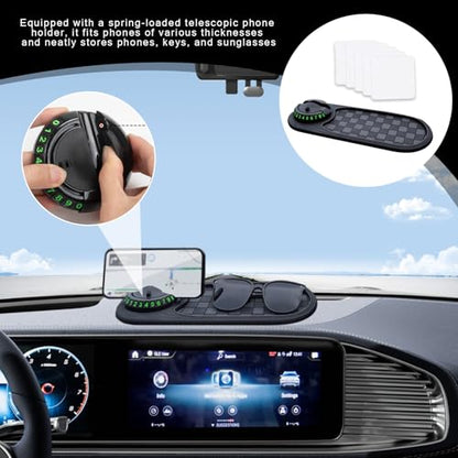 Multifunction Car Anti-Slip Mat,Auto Phone Holder,Car Anti Slip Mat Phone Holder,Multifunctional Car Anti-Slip Mat,Multi Function Car Anti Slip Mat,Car Mats for Phone/Sunglasses/Key