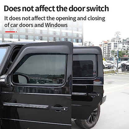 Car Side Window Vent Visor Deflectors Rain Guards 4-Piece Set for Mercedes Benz G-Class W464 G63 AMG G550 G500 2019-2026 Car Accessories