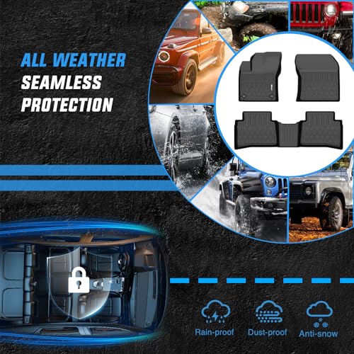 Nilight TPE Floor Mats for Toyota Prius & Prime 2016 2017 2018 2019 2020 2021 2022,All Weather Custom Fit Heavy Duty Floor Liners - size: 2016-2022 Toyota Prius |Prime