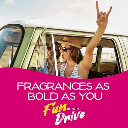 California Scents Power Bloc Car Air Freshener,Coronado Cherry Scent,(Pack of 12) - size: 0.88 Ounce (Pack of 12)