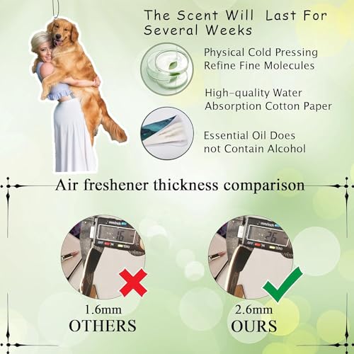 100PCS Custom Logo Air Freshener for Car Bulk,Wholesale Personalized Car Air Freshener Custom Logo/Photo/Anniversary/Wedding/Baby Shower/Valentine's Day (100pcs-Crop) - color: 100 Pcs - Crop