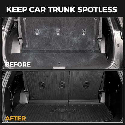 Floor Mats for Hyundai Palisade Gasoline 2026, All Weather Floor Mats Trunk Cargo Liner with Backrest Protectors Accessories, Full Coverage Set (Fit 7/8 Sests) - size: For Hyundai Palisade | 2026