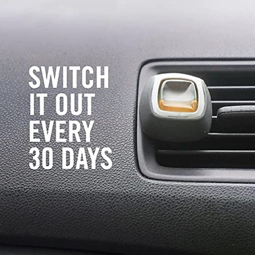 Febreze Car Odor-Eliminating Air Freshener Vent Clip, Original Old Spice Scent, 1 count - size: 0.07 Fl Oz (Pack of 1)